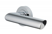 Door Handles Vision Designer Avior Lever on Round Rose Polished Chrome 5202 20.75